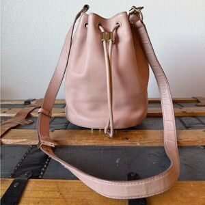 Alexander Wang Alpha pink bucket bag